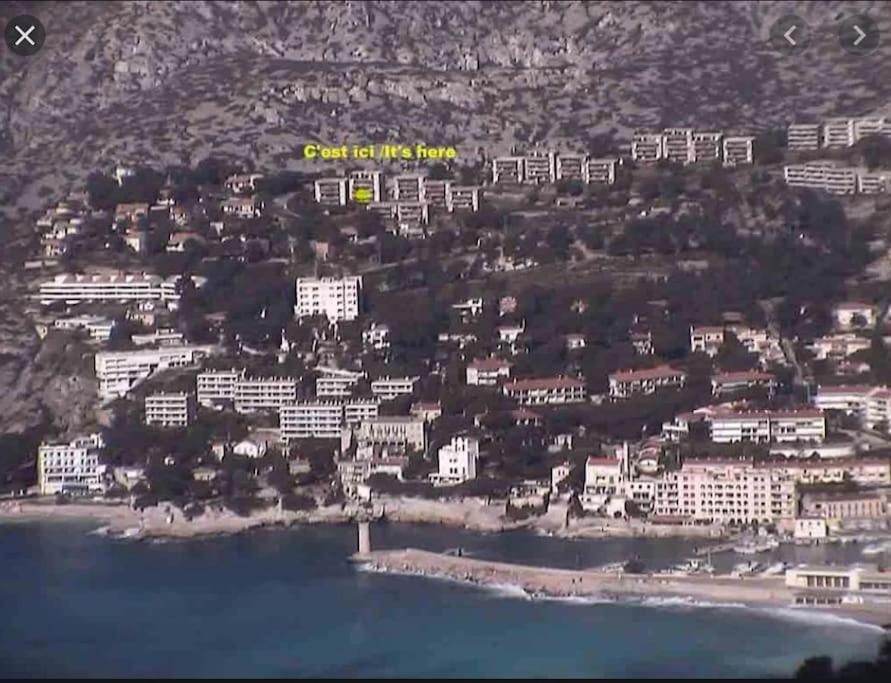 Studio Renove Avec Vue Magique Cassis Exterior foto